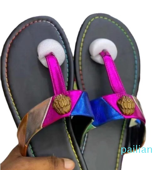 Kurt Geiger Flip Flops Slippers Women Sandals Stitching Fashion Rainbow Slipper Designer Slides Flat Shoes Eagle Head, Black
Kurt Geiger Flip Flops Slippers Women Sandals Stitching Fashion Rainbow Slipper Designer Slides Flat Shoes Eagle Head, Black