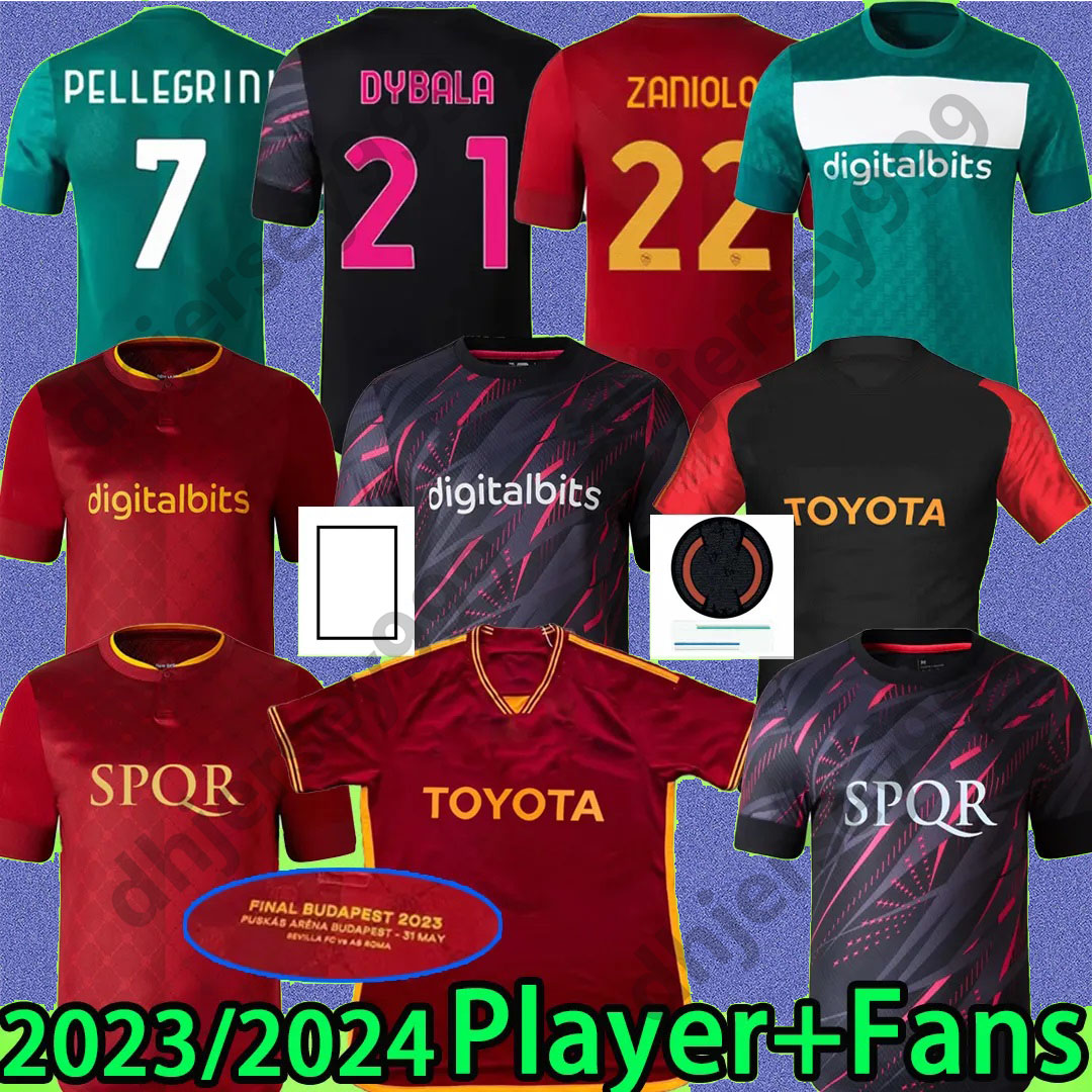 23 24 Roma Soccer jerseys maglia Pellegrini belotti CELIK Abraham 2023 2024 Football shirts men kids kit tops tee shirts, 23 24 home
23 24 Roma Soccer jerseys maglia Pellegrini belotti CELIK Abraham 2023 2024 Football shirts men kids kit tops tee shirts, 23 24 home
