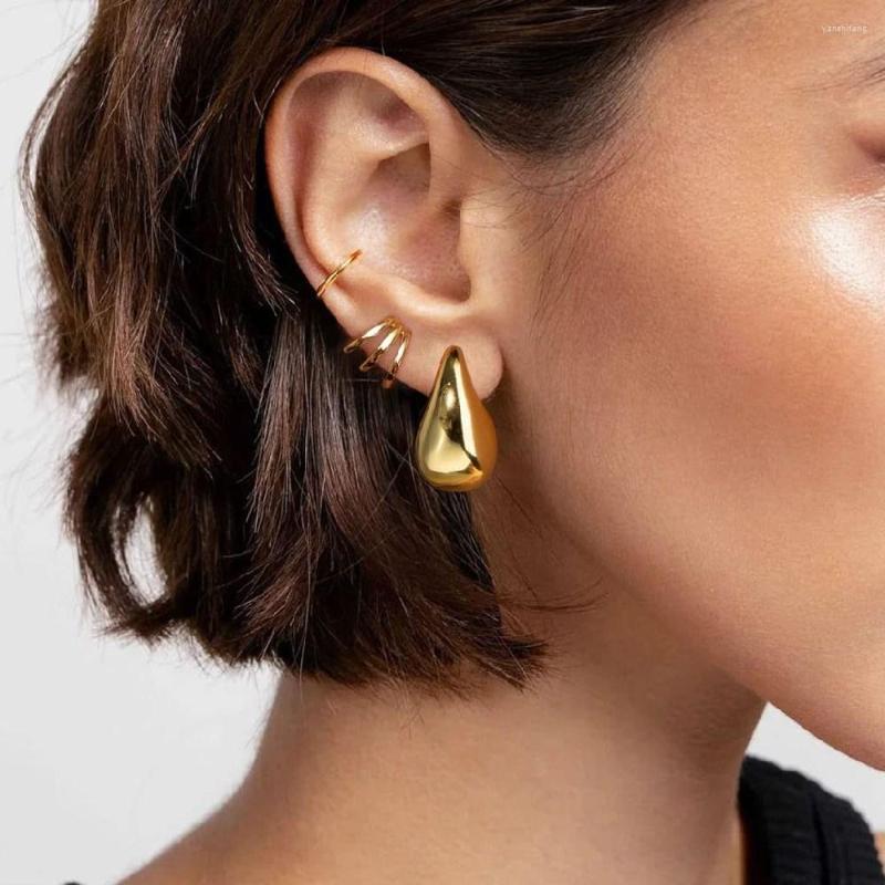 Stud Earrings Simple Water Drop Half Empty For Women 2023 Trendy Minimalist Chunky T Show Runway Jewelry Gifts
Stud Earrings Simple Water Drop Half Empty For Women 2023 Trendy Minimalist Chunky T Show Runway Jewelry Gifts