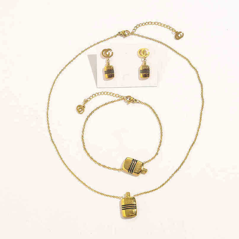 60% off designer jewelry necklace ring Accessories Titanium steel oil perfume bottle set women's doubles earrings bracelet
60% off designer jewelry necklace ring Accessories Titanium steel oil perfume bottle set women's doubles earrings bracelet