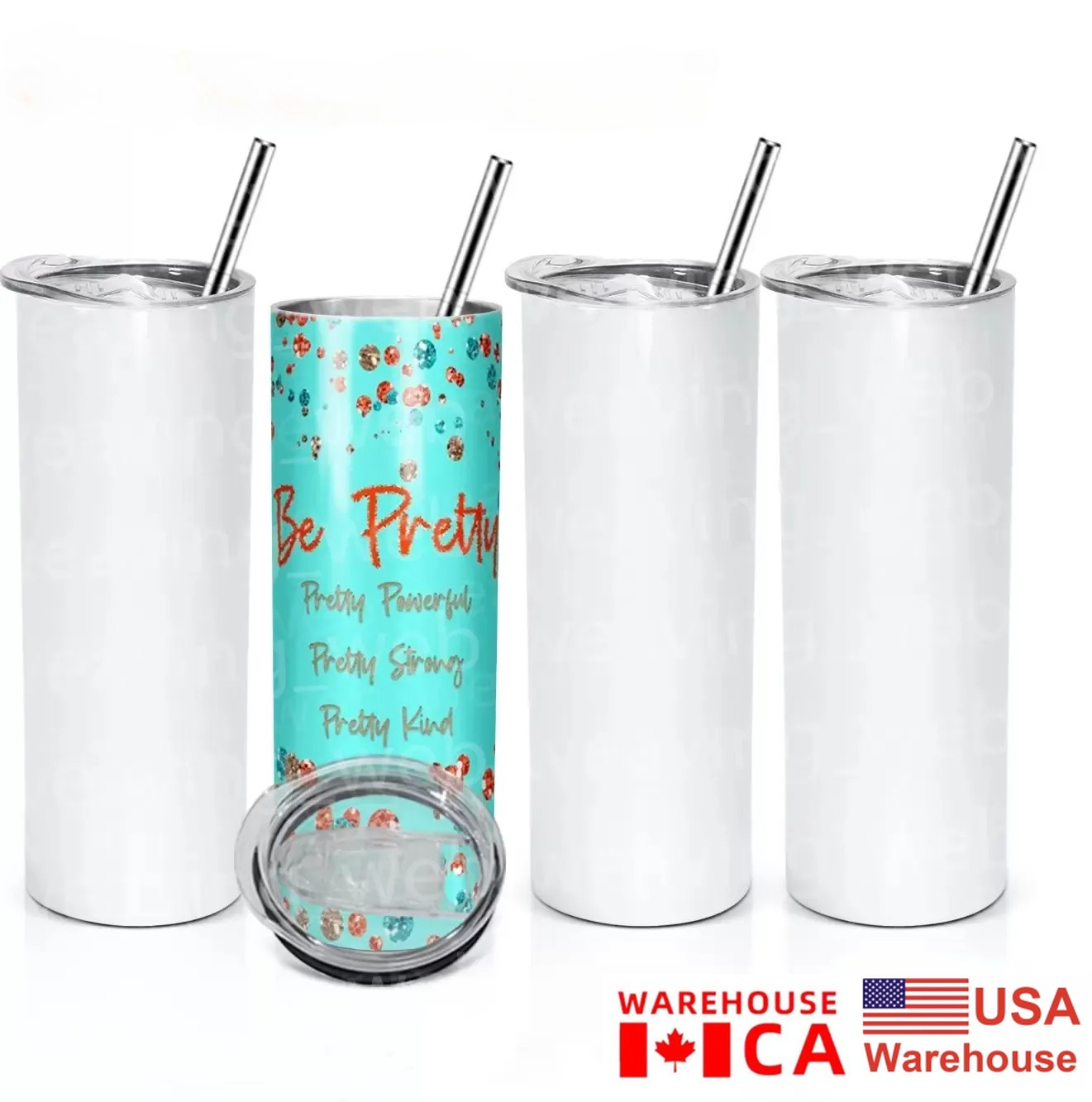 20oz Mugs Sublimation Blanks White Insulated Tumblers With Lid Straw Stainless Steel Coffee Termos Cups Big Capacity Water Bottles, Multi-color
20oz Mugs Sublimation Blanks White Insulated Tumblers With Lid Straw Stainless Steel Coffee Termos Cups Big Capacity Water Bottles, Multi-color