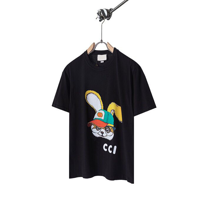 Men's Plus Tees & Polos 2023 early spring short-sleeved T-shirt women men's top clothes shirt