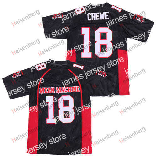 NEW American College Wear Football Jerseys Men' The Longest Yard Paul Crewe 18 Jersey Black Movie Mean Machine Adam Sandler, Black2
NEW American College Wear Football Jerseys Men' The Longest Yard Paul Crewe 18 Jersey Black Movie Mean Machine Adam Sandler, Black2