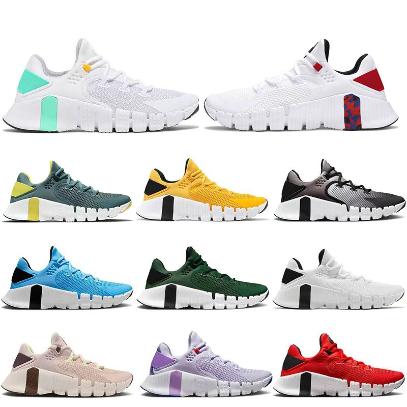 Free Metcon 4 Marathon Running Shoes Mens Womens Trainers Iron Grey Desert Sand University Gold Triple Black Leopard Outdoor Sneakers Size 36-45 big size
Free Metcon 4 Marathon Running Shoes Mens Womens Trainers Iron Grey Desert Sand University Gold Triple Black Leopard Outdoor Sneakers Size 36-45 big size