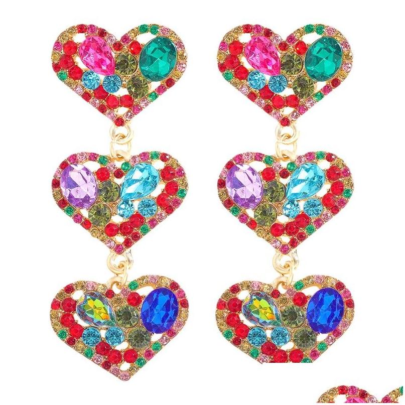 Dangle Chandelier Luxury Sparkly Heartshaped Earrings For Women Trendy Colorf Rhinestone Crystal Long Earring Jewelry Party Gift D Dhhez
Dangle Chandelier Luxury Sparkly Heartshaped Earrings For Women Trendy Colorf Rhinestone Crystal Long Earring Jewelry Party Gift D Dhhez