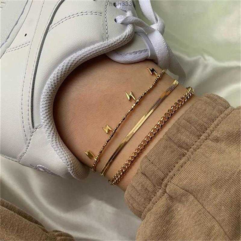 Anklets Fashion Bohemian Gold Snake Link Chain High Quality Punk Ankle Bracelet Women Girl Summer Jewelry Accessories34anwmum
Anklets Fashion Bohemian Gold Snake Link Chain High Quality Punk Ankle Bracelet Women Girl Summer Jewelry Accessories34anwmum