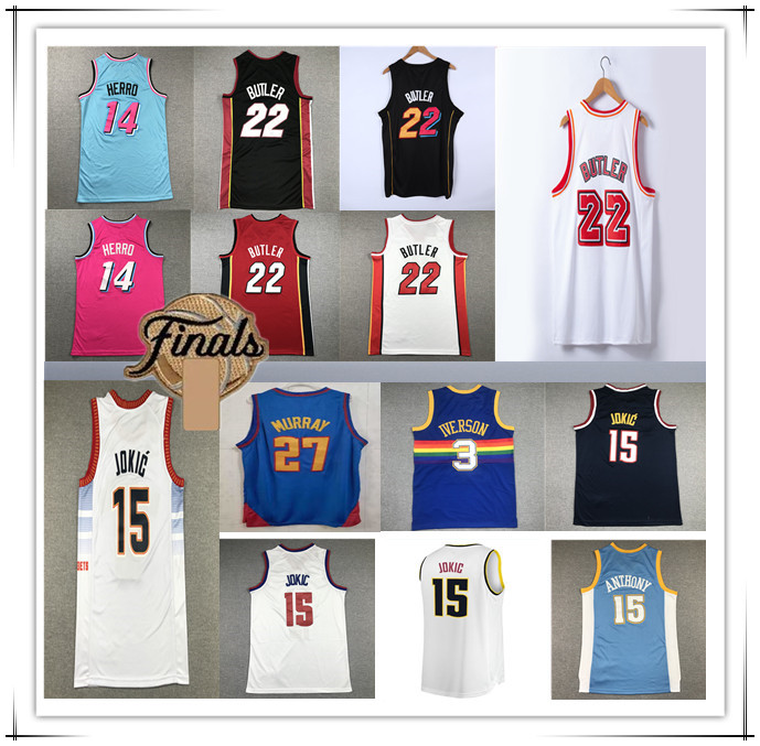 Denver Nikola Jokic Basketball Jersey Jamal Murray Michael Porter Jr Dikembe Mutombo Iverson Anthony MIAMI Jimmy Butler Bam Adebayo Tyler Herro Dwyane Wade Uniform, Pic e
Denver Nikola Jokic Basketball Jersey Jamal Murray Michael Porter Jr Dikembe Mutombo Iverson Anthony MIAMI Jimmy Butler Bam Adebayo Tyler Herro Dwyane Wade Uniform, Pic e