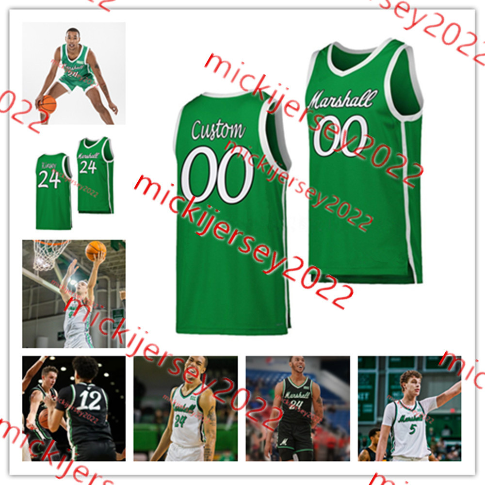 Andy Tonkovich Tamar Slay Marshall Basketball Jersey Custom Stitched Mens Youth 3 Damier Pitts 11 Ajdin Penava Marshall Thundering Herd Jerseys, Green
Andy Tonkovich Tamar Slay Marshall Basketball Jersey Custom Stitched Mens Youth 3 Damier Pitts 11 Ajdin Penava Marshall Thundering Herd Jerseys, Green