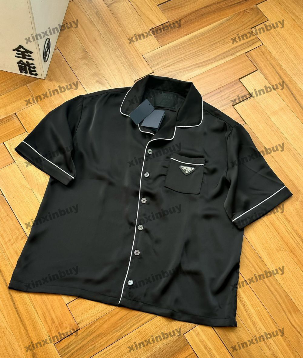 xinxinbuy Men designer Tee t shirt 23ss silk Metal Triangle Label pattern short sleeve cotton women black white S-2XL
xinxinbuy Men designer Tee t shirt 23ss silk Metal Triangle Label pattern short sleeve cotton women black white S-2XL