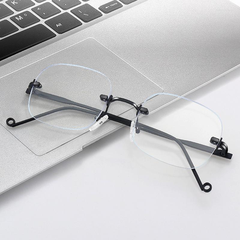 Sunglasses Transparent Computer Glasses Frame Women Men Rimless Eyeglasse Fashion Retro Anti Blue Light Blocking Optical Spectacl
Sunglasses Transparent Computer Glasses Frame Women Men Rimless Eyeglasse Fashion Retro Anti Blue Light Blocking Optical Spectacl