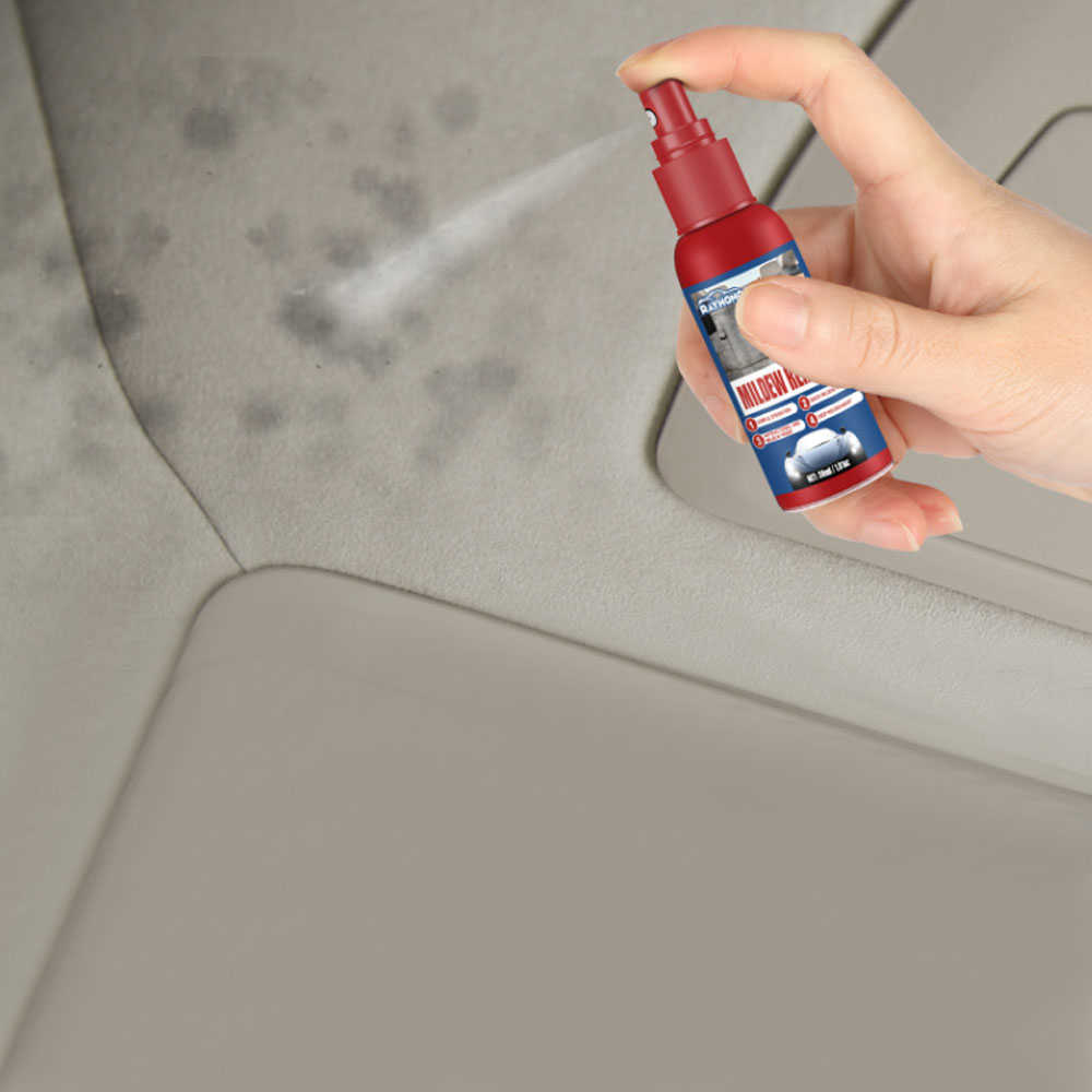 New 30ml Stains Remover Car Mildew Remover Multi-Functional Interior Cleaner Spray for Leather Fabric Car Seat Care Leather Repair