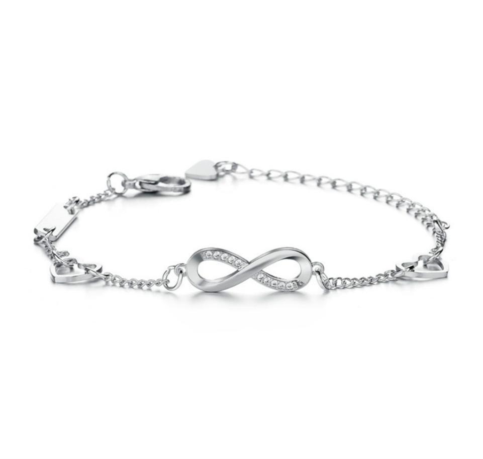 Infinity diamond Bracelet Pull Adjustable Bracelets women bracelets bangle Engagement Wedding fashion Jewelry gift will and sandy 1328577
Infinity diamond Bracelet Pull Adjustable Bracelets women bracelets bangle Engagement Wedding fashion Jewelry gift will and sandy 1328577