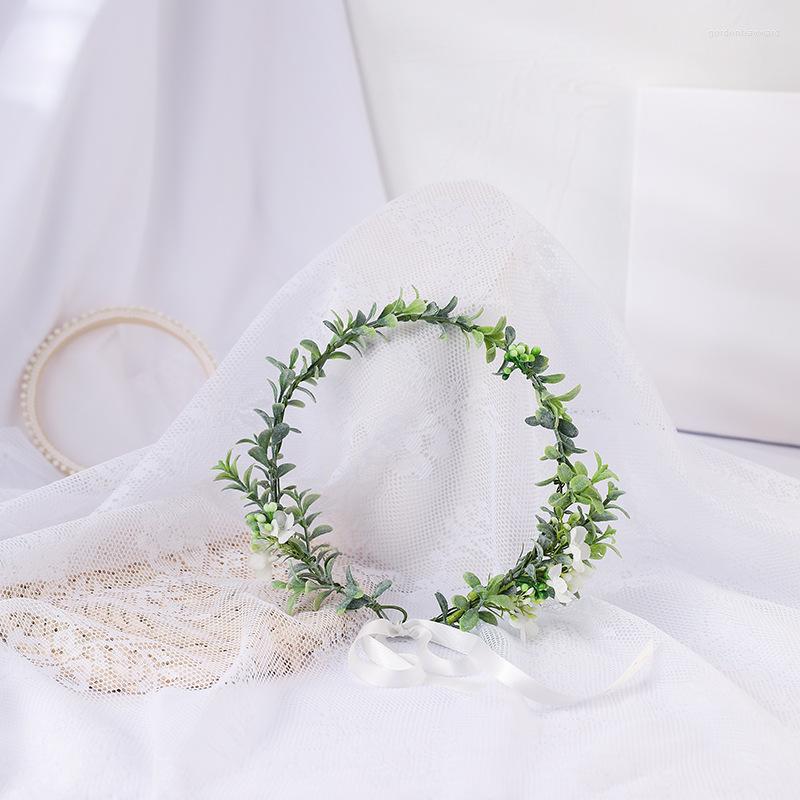 Headpieces Wholesale Seaside Vacation Headdress Wedding Pography Bride Children's Po Green Leaf Garland Fresh Head
Headpieces Wholesale Seaside Vacation Headdress Wedding Pography Bride Children's Po Green Leaf Garland Fresh Head