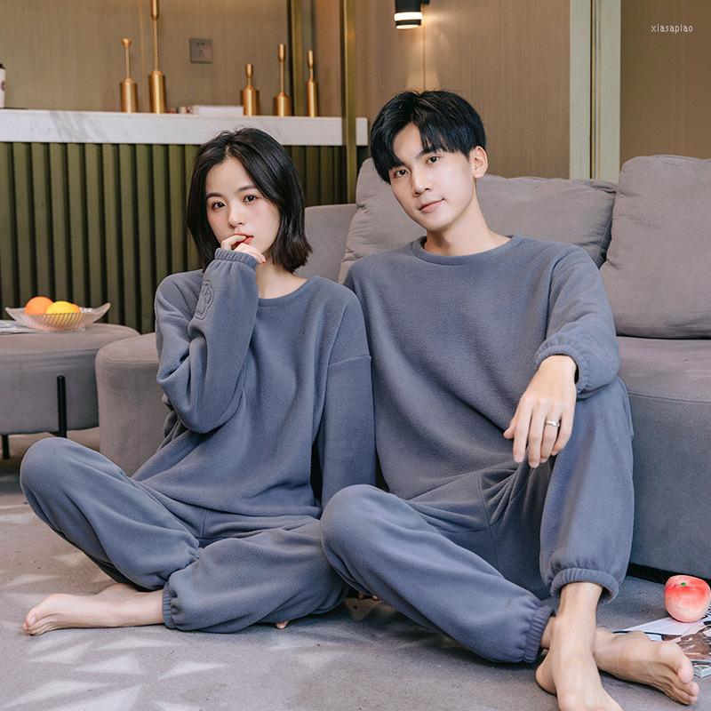 Women's Sleepwear Couples Sportswear Pajamas Suit Thick Warm Fleece Homewear Winter Lounge Men's Clothing Soft Loose Pyjamas Women Home, Rose red women
Women's Sleepwear Couples Sportswear Pajamas Suit Thick Warm Fleece Homewear Winter Lounge Men's Clothing Soft Loose Pyjamas Women Home, Rose red women
