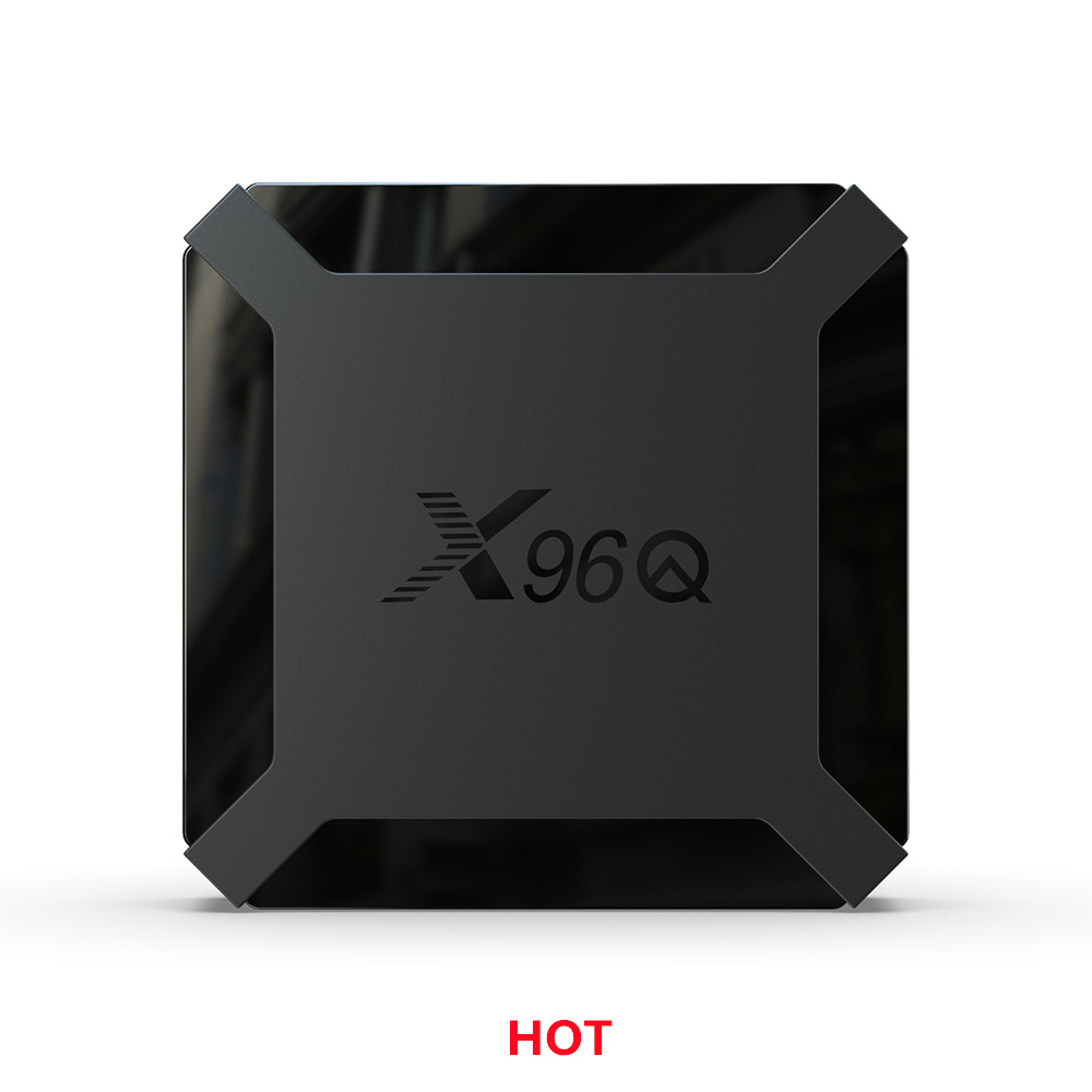 X96Q Android 10.0 X96 Q Smart TV BOX Allwinner H313 Quad Core 2GB 16GB 2.4GHz WiFi media Mini Set-Top Box