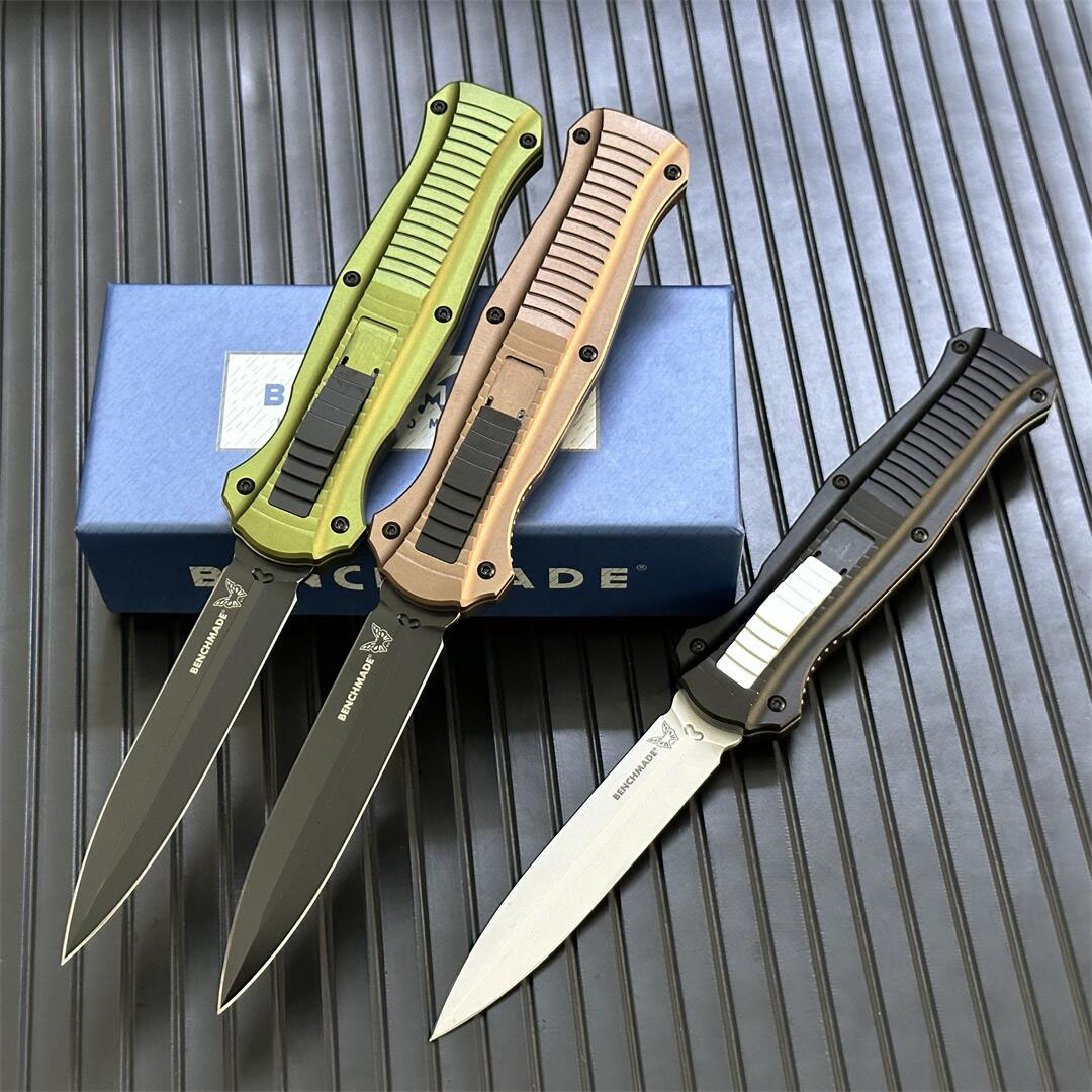 3Models Benchmade BM 3300BK Infidel Knife Out The Front Double action D2 Steel 3310BK 3300 3310 3300 3310 Camping Tactical knifes knives Tools
3Models Benchmade BM 3300BK Infidel Knife Out The Front Double action D2 Steel 3310BK 3300 3310 3300 3310 Camping Tactical knifes knives Tools