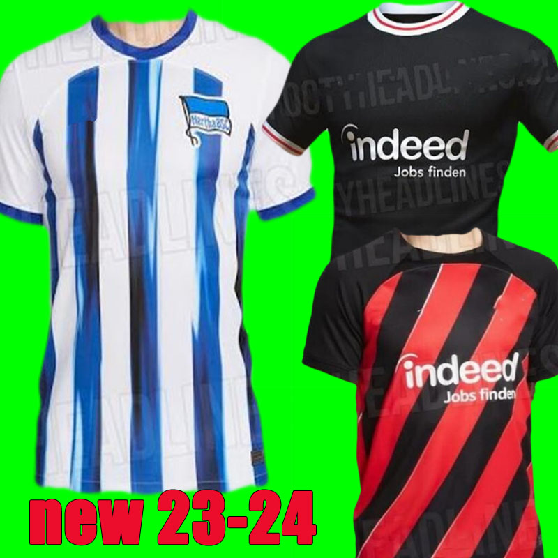 2023 2024 Hertha BSC Eintracht Frankfurt Soccer Jerseys 23 24 GUENDOUZI CUNHA PIATEK SOW KLAMMERS HINTEREGGER KAMADA BORRE RODE ACHE kit Football shirt Uniform, Frankfurt 23-24 home
2023 2024 Hertha BSC Eintracht Frankfurt Soccer Jerseys 23 24 GUENDOUZI CUNHA PIATEK SOW KLAMMERS HINTEREGGER KAMADA BORRE RODE ACHE kit Football shirt Uniform, Frankfurt 23-24 home