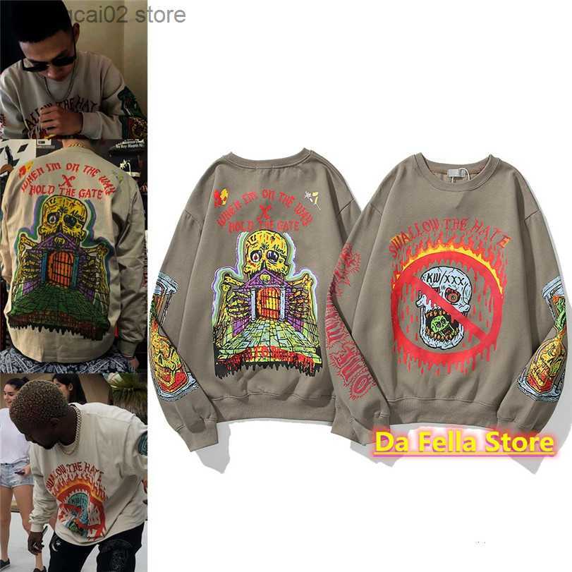 Men's Hoodies Sweatshirts 20FW Hoodie Men Women Swallow The Hate Hoodies Hold The Gate Sweatshirts Asian Size Cotton Velvet Long Sleeve Hip Hop T230602
Men's Hoodies Sweatshirts 20FW Hoodie Men Women Swallow The Hate Hoodies Hold The Gate Sweatshirts Asian Size Cotton Velvet Long Sleeve Hip Hop T230602