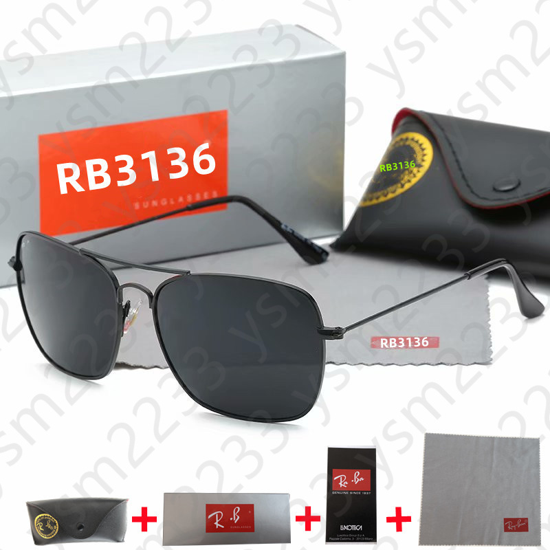 Polarized RB3136 Sun Men Women Pilot bans Sunglasses New mens womens Luxurys designers UV400 Eyewear Fashion Glasses Metal designer Frame Polaroid
Polarized RB3136 Sun Men Women Pilot bans Sunglasses New mens womens Luxurys designers UV400 Eyewear Fashion Glasses Metal designer Frame Polaroid