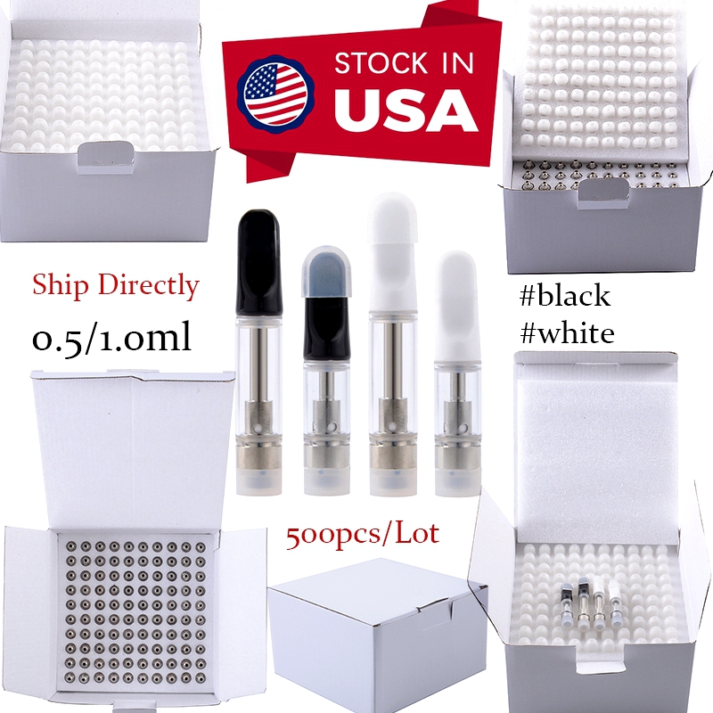USA Warehouse 0.5 1.0ML Oil Atomizers TH205 Vape Cartridges E Cigarette Ceramic Glass Thick 510 Thread Carts Empty White Black With Foam pack 500pcs Per Lot
USA Warehouse 0.5 1.0ML Oil Atomizers TH205 Vape Cartridges E Cigarette Ceramic Glass Thick 510 Thread Carts Empty White Black With Foam pack 500pcs Per Lot