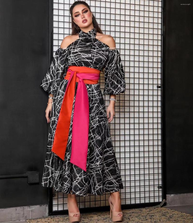 Ethnic Clothing Muslim Eid Women 2023 Belt Print Dress Abaya Party Dresses Dubai Arab Turkey Ramadan Abayas Kaftan Vestidos Caftan
Ethnic Clothing Muslim Eid Women 2023 Belt Print Dress Abaya Party Dresses Dubai Arab Turkey Ramadan Abayas Kaftan Vestidos Caftan