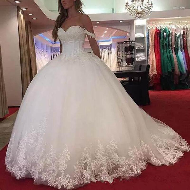 Wedding Dress MYYBLE 2023 Dresses Thin Shoulder Strap Appliques Sleeveless Fluffy Fashion Lace Up Princess Bridal, Ivory
Wedding Dress MYYBLE 2023 Dresses Thin Shoulder Strap Appliques Sleeveless Fluffy Fashion Lace Up Princess Bridal, Ivory