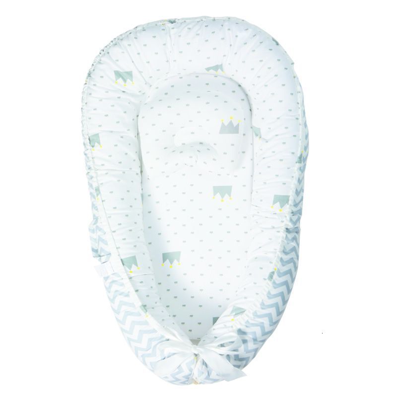 Bed Rails 85x55CM Portable Baby Pressureproof Crib Bionic Pillow Mommy Hug Travel Removable born Sleeping Nest 230601