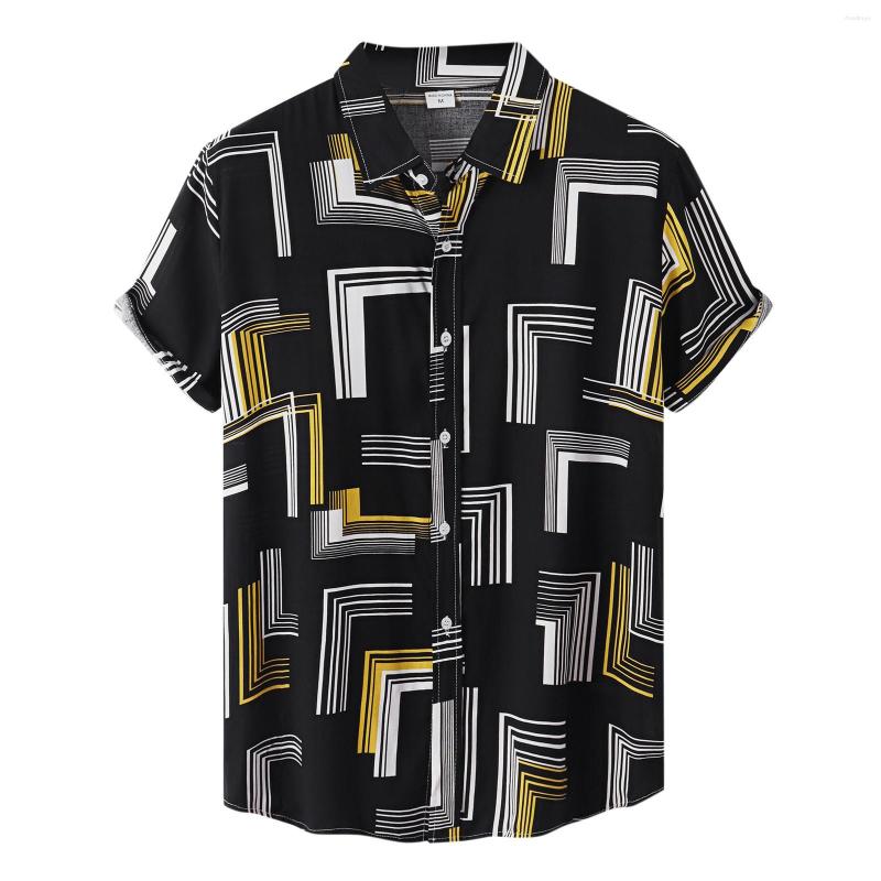 Men's Casual Shirts Hawaiian Shirt Mens Summer Harajuku Print Beach Short Sleeve Button Holiday Tops Fashion Brand Male Blusa, Black
Men's Casual Shirts Hawaiian Shirt Mens Summer Harajuku Print Beach Short Sleeve Button Holiday Tops Fashion Brand Male Blusa, Black