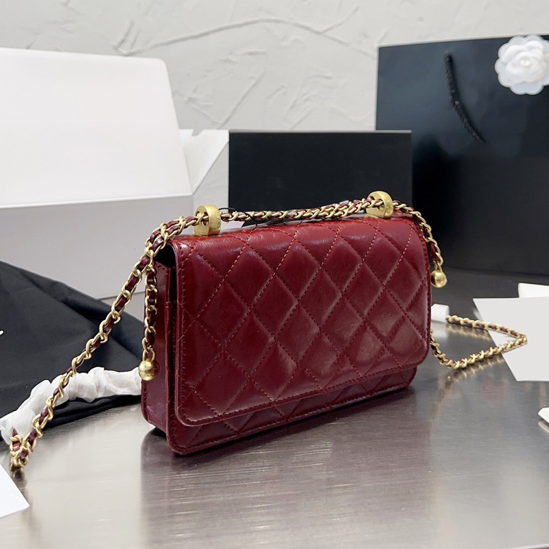 Classic Double Little Ball woc Wallet Bags Matelasse Vintage Adjustable Shoulder Strap Card Phone Holder Calfskin Real Leather Pocket Purses Luxury Handbags, Box
Classic Double Little Ball woc Wallet Bags Matelasse Vintage Adjustable Shoulder Strap Card Phone Holder Calfskin Real Leather Pocket Purses Luxury Handbags, Box