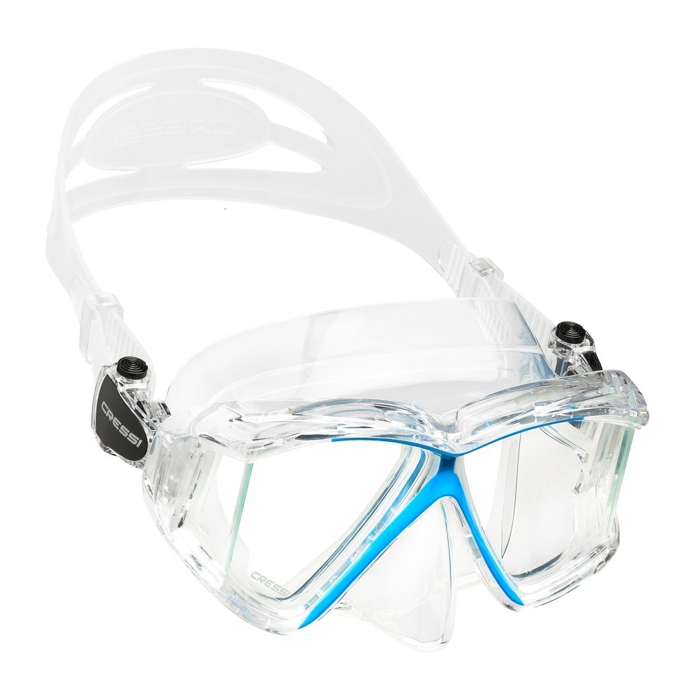 Diving Masks Cressi Scuba Diving Mask Swimming Snorkeling Underwater Professional Tempered Glass Lens Pano4 230601