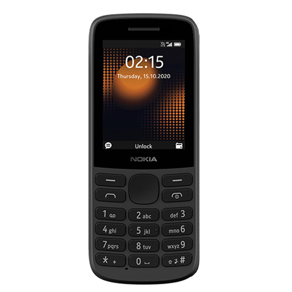 Nokia 215 4G 2.4inch 128 MB and 64 MB Dual SIM Factory Unlocked Feature Phone Keypad Phone, Black
Nokia 215 4G 2.4inch 128 MB and 64 MB Dual SIM Factory Unlocked Feature Phone Keypad Phone, Black
