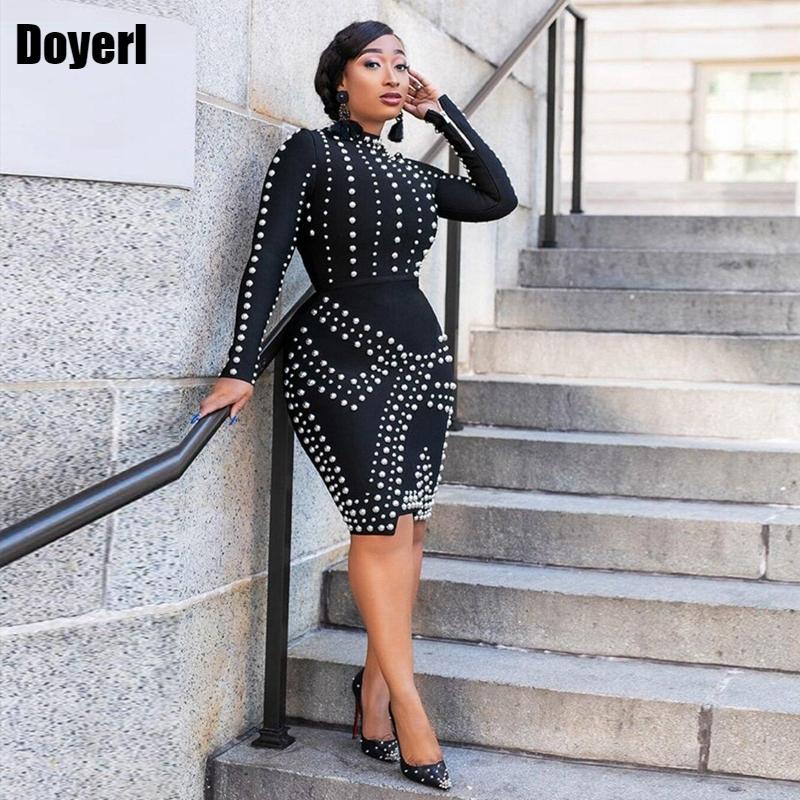 Dresses Sexy Black Party Dress for Women New Year Elegant Evening Bodycon Dress Long Sleeve Sparkly Crystal Beaded Club Birthday Dress 
Dresses Sexy Black Party Dress for Women New Year Elegant Evening Bodycon Dress Long Sleeve Sparkly Crystal Beaded Club Birthday Dress