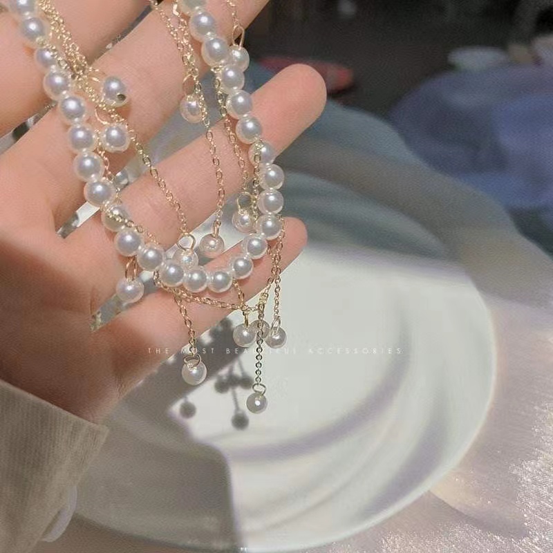Pearl necklace women's summer season light luxury, niche high-end sense tassel with Hanfu collarbone chain moist temperament celebrity necklace
Pearl necklace women's summer season light luxury, niche high-end sense tassel with Hanfu collarbone chain moist temperament celebrity necklace