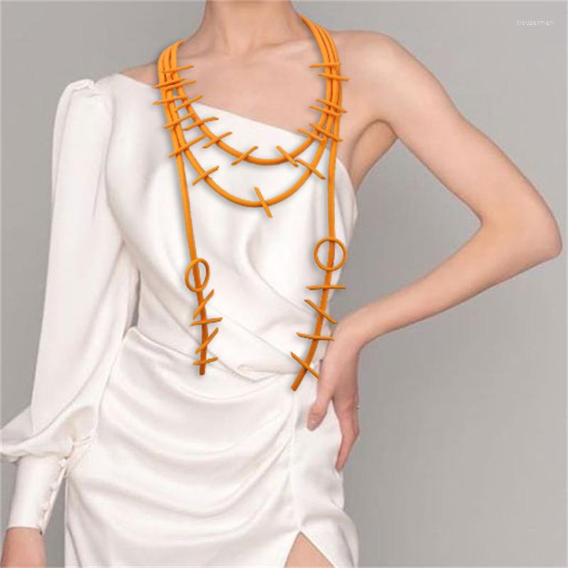Chains Punk Irregular Rubber Statement Necklaces For Women Goth Sweater Chain Choker Vintage Pendant Designer Jewelry Layered Necklace
Chains Punk Irregular Rubber Statement Necklaces For Women Goth Sweater Chain Choker Vintage Pendant Designer Jewelry Layered Necklace
