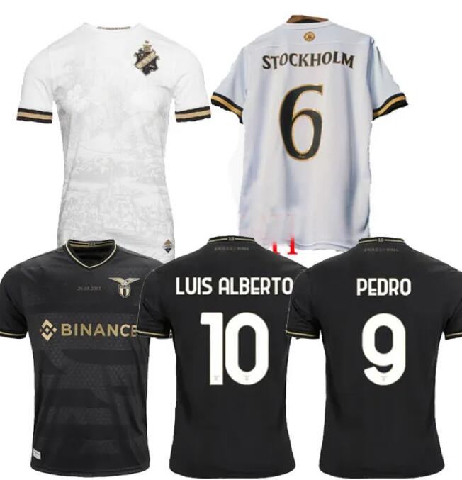 2023 AIK Solna SOCCER jerseys LAZIO STOCKHOLM special Coppa Italia 10th Anniversary HUSSEIN OTIENO GUIDETTI ROMAGNOLI IMMOBILE LUIS BASTOS jersey football shirts, 22/23
2023 AIK Solna SOCCER jerseys LAZIO STOCKHOLM special Coppa Italia 10th Anniversary HUSSEIN OTIENO GUIDETTI ROMAGNOLI IMMOBILE LUIS BASTOS jersey football shirts, 22/23