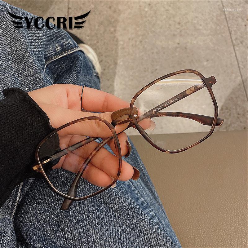 Sunglasses Leopard Print Myopia Glasses Blue Light Resistant Polygonal Eye Protection Flat Unisex Black Frame Reading
Sunglasses Leopard Print Myopia Glasses Blue Light Resistant Polygonal Eye Protection Flat Unisex Black Frame Reading
