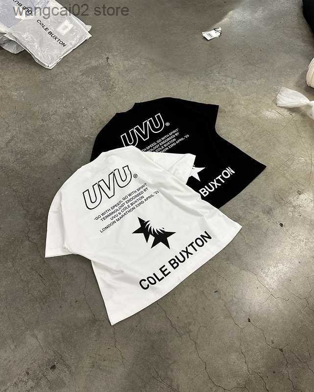 Men's T-Shirts 23SS UVU Slogan Printing Cole Buxton T-Shirt Men Women 1 1 Cotton CB Tee Casual Short Sleeve T shirts tees Summer T230602, White
Men's T-Shirts 23SS UVU Slogan Printing Cole Buxton T-Shirt Men Women 1 1 Cotton CB Tee Casual Short Sleeve T shirts tees Summer T230602, White