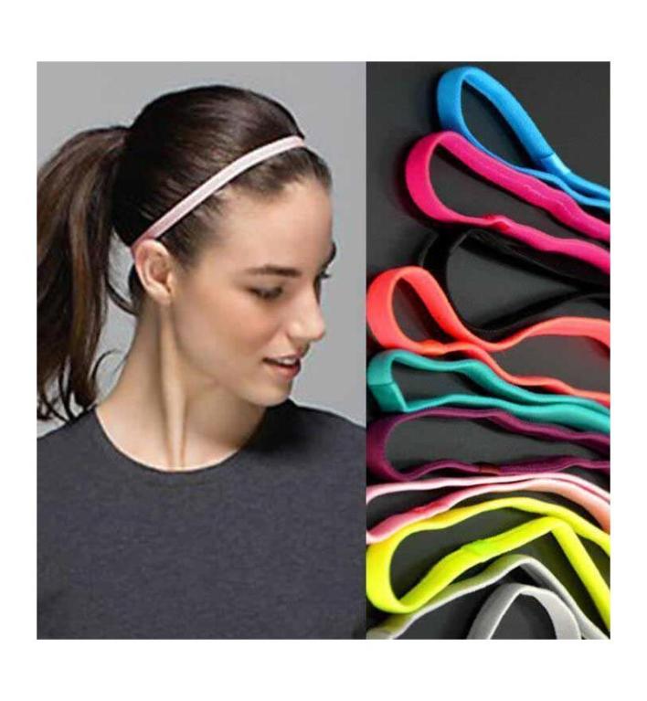 Women Sweatbands Football Yoga Pure Hair Bands AntiSlip Elastic Rubber Thin Sports Headband Men Hair Accessories Headwrap 12 Colo7160794
Women Sweatbands Football Yoga Pure Hair Bands AntiSlip Elastic Rubber Thin Sports Headband Men Hair Accessories Headwrap 12 Colo7160794