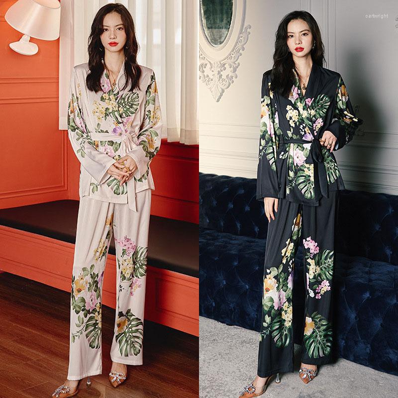 Women's Sleepwear V-Neck Pajamas Set Long Sleeve Shirt Pants Sleep Suit Women Satin Lapel Nightwear Pyjamas Femme Lingerie, Light pink
Women's Sleepwear V-Neck Pajamas Set Long Sleeve Shirt Pants Sleep Suit Women Satin Lapel Nightwear Pyjamas Femme Lingerie, Light pink