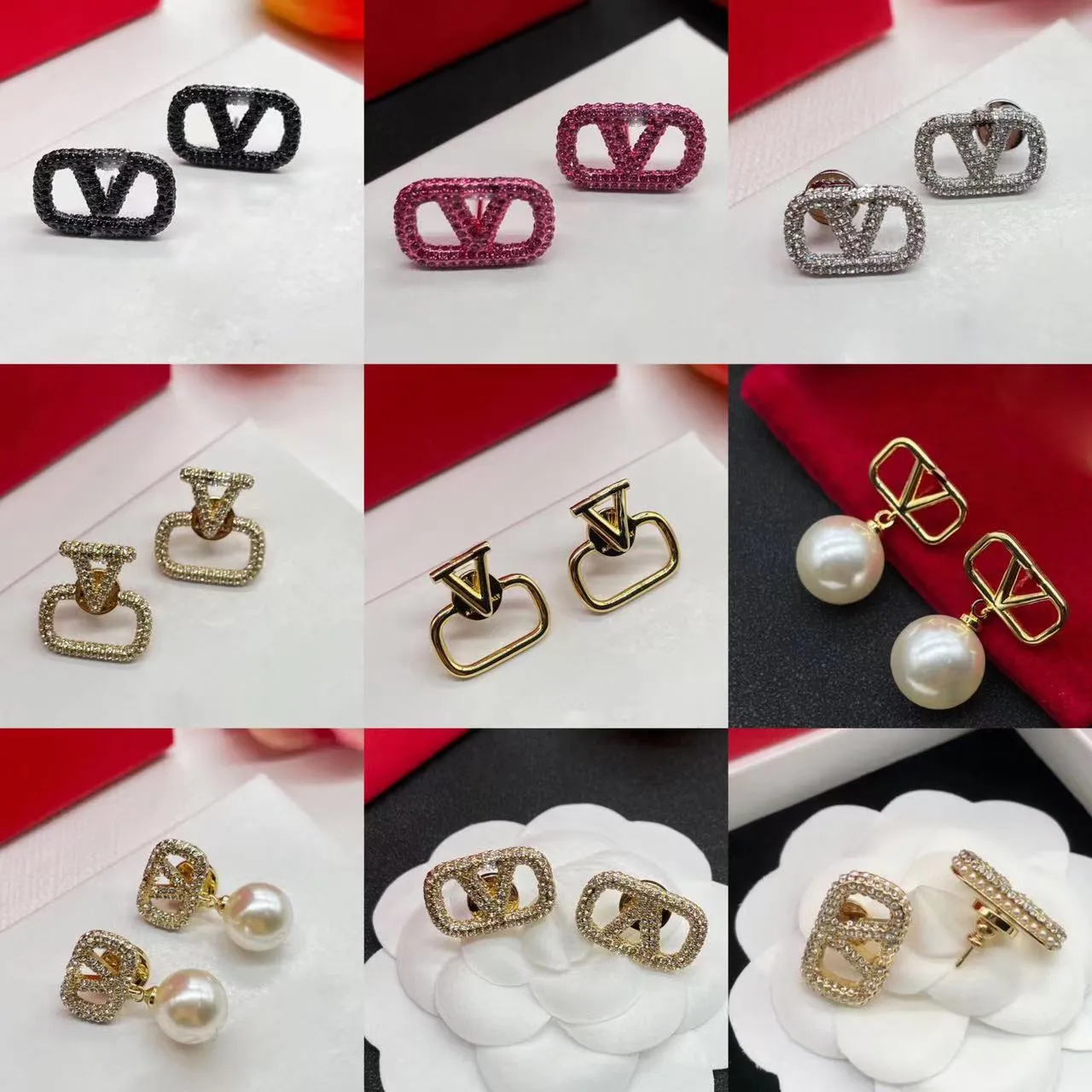 2023 new stud earrings for women European and American simple temperament small pearl diamond letter earrings gift birthday wedding anniversary gift
2023 new stud earrings for women European and American simple temperament small pearl diamond letter earrings gift birthday wedding anniversary gift