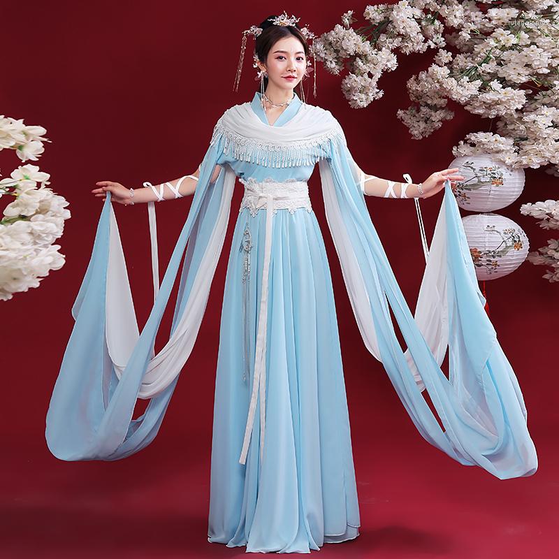 Stage Wear Women Hanfu Chinese Ancient Traditional Fairy Dress Carnival Princess Costume For Lady Plus Size Outfit SL4701, Picture shown
Stage Wear Women Hanfu Chinese Ancient Traditional Fairy Dress Carnival Princess Costume For Lady Plus Size Outfit SL4701, Picture shown