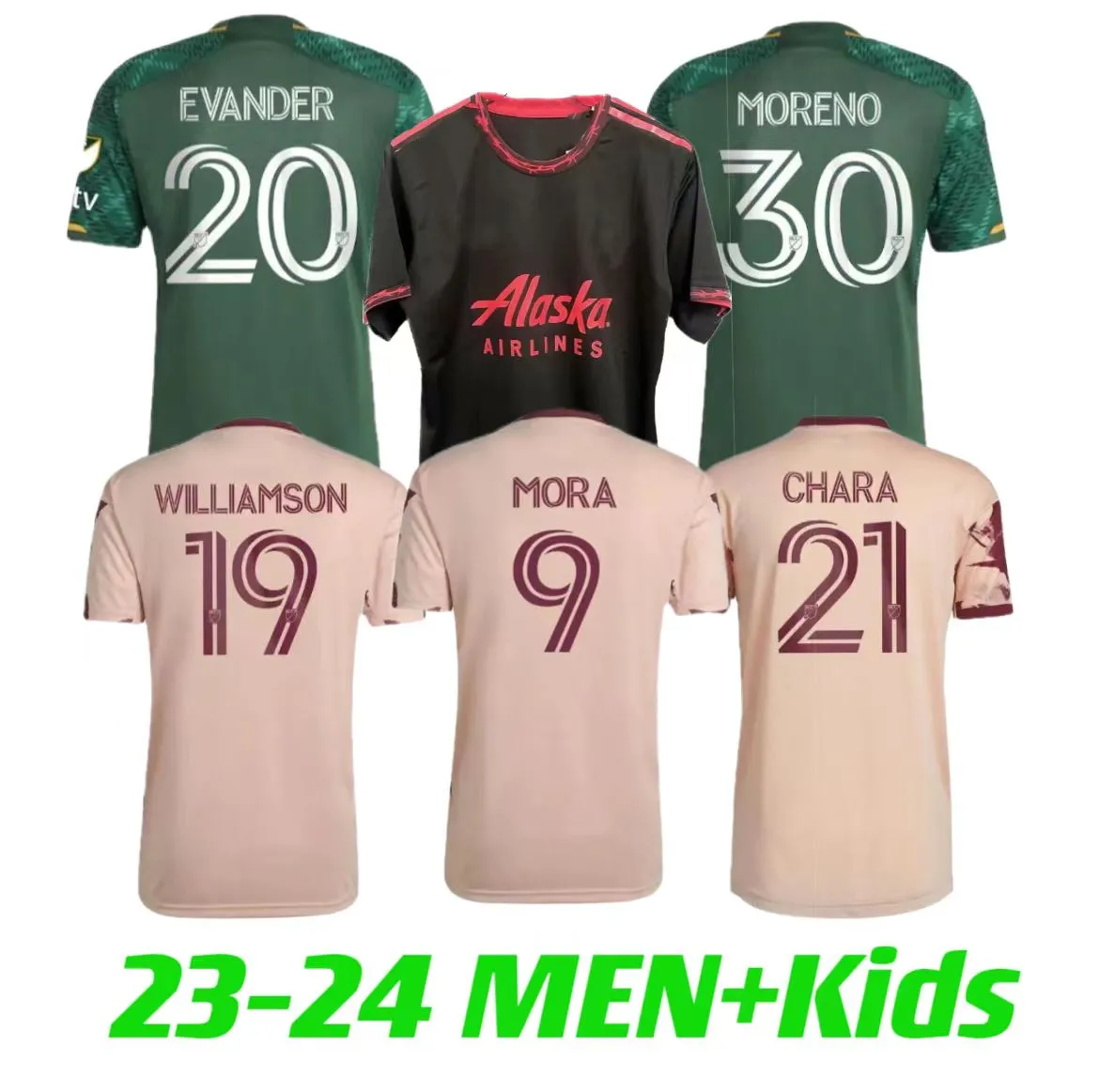 22/23/24 Player Fans version Portland Soccer Jerseys 2022 2023 2024 MLS Timbers MORA Y.CHARA NIEZGODA BLANCO MORENO LORIA EVANDER 23 24 football men and kids shirt, Home player version
22/23/24 Player Fans version Portland Soccer Jerseys 2022 2023 2024 MLS Timbers MORA Y.CHARA NIEZGODA BLANCO MORENO LORIA EVANDER 23 24 football men and kids shirt, Home player version