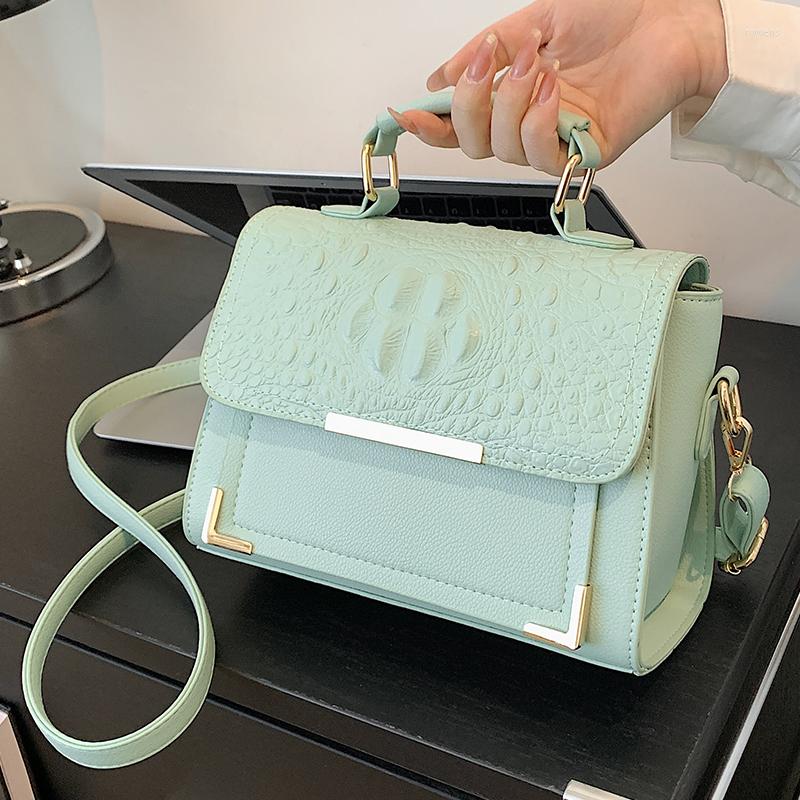 Evening Bags Female Green Shoulder Bag Top Handle Pu Leather Square Women's Handbag Crocodile Pattern Flap Retro Ladies Crossbody, Black
Evening Bags Female Green Shoulder Bag Top Handle Pu Leather Square Women's Handbag Crocodile Pattern Flap Retro Ladies Crossbody, Black