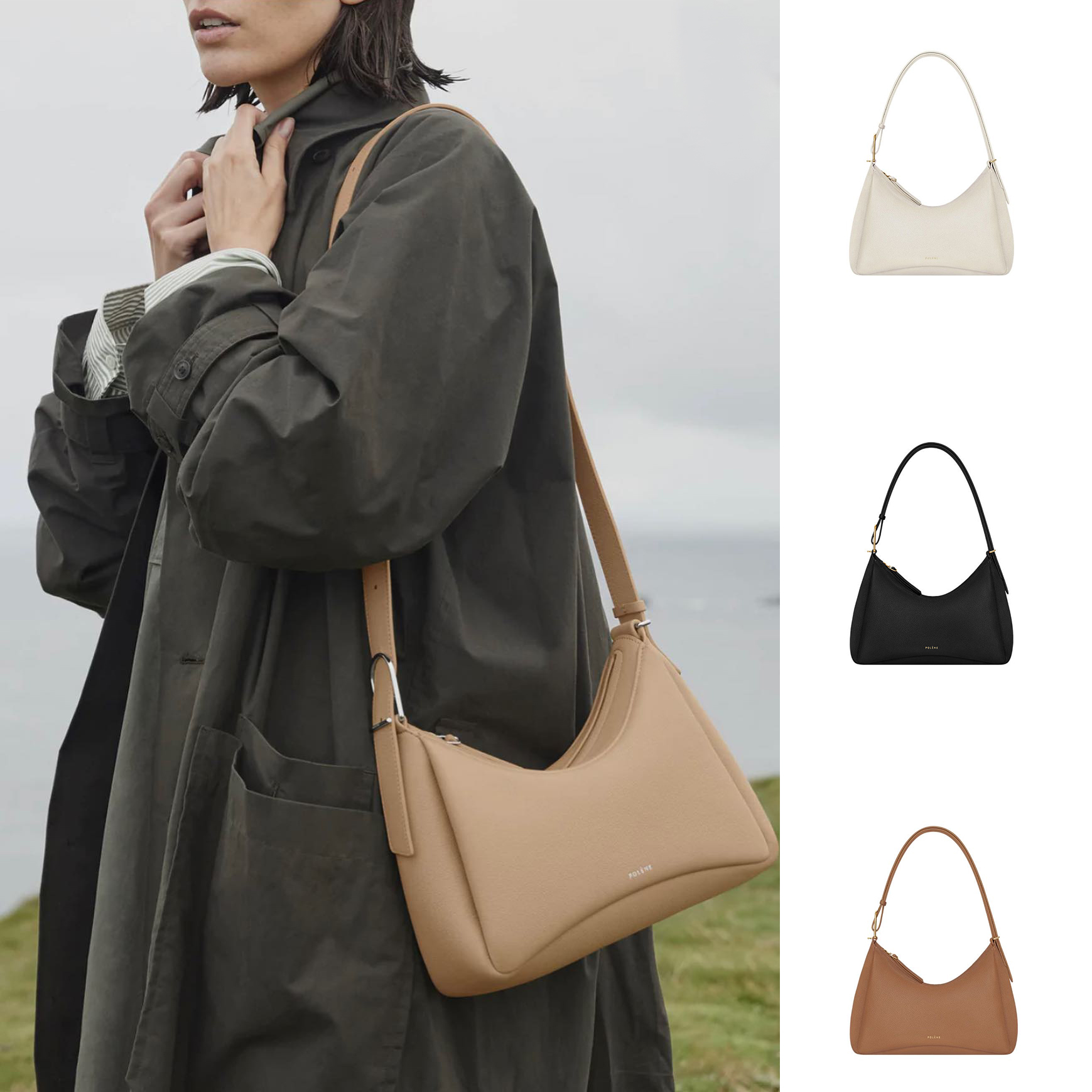 Top handle Luxurys Polene Numero dix half moon bag Womens tote vintage handbags Cowhide Shoulder underarm bags Mens polenes wallet nano Crossbody white clutch bags, Brown
Top handle Luxurys Polene Numero dix half moon bag Womens tote vintage handbags Cowhide Shoulder underarm bags Mens polenes wallet nano Crossbody white clutch bags, Brown