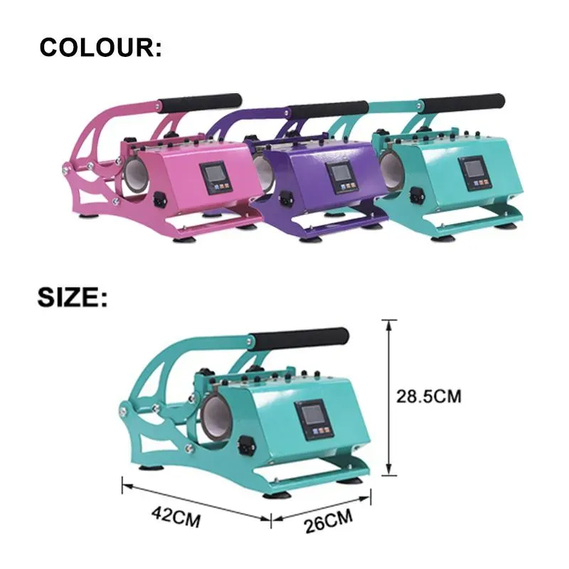 Heat Press Machine for Sublimation Tumblers Multifunctional Easy DIY 15oz 20oz 25oz 30oz Straight Cup Mugs Tumblers Ocean Ship FY5257
Heat Press Machine for Sublimation Tumblers Multifunctional Easy DIY 15oz 20oz 25oz 30oz Straight Cup Mugs Tumblers Ocean Ship FY5257