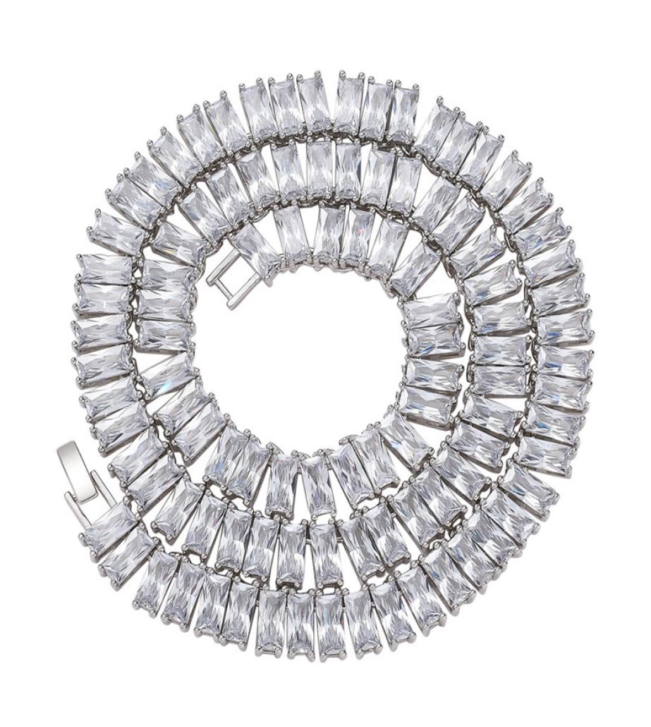 Hip Hop Iced Out Chain Square CZ Stone Tennis Zircon Necklace Gold Silver Plated Bling Chains Necklaces Jewelry1953576
Hip Hop Iced Out Chain Square CZ Stone Tennis Zircon Necklace Gold Silver Plated Bling Chains Necklaces Jewelry1953576