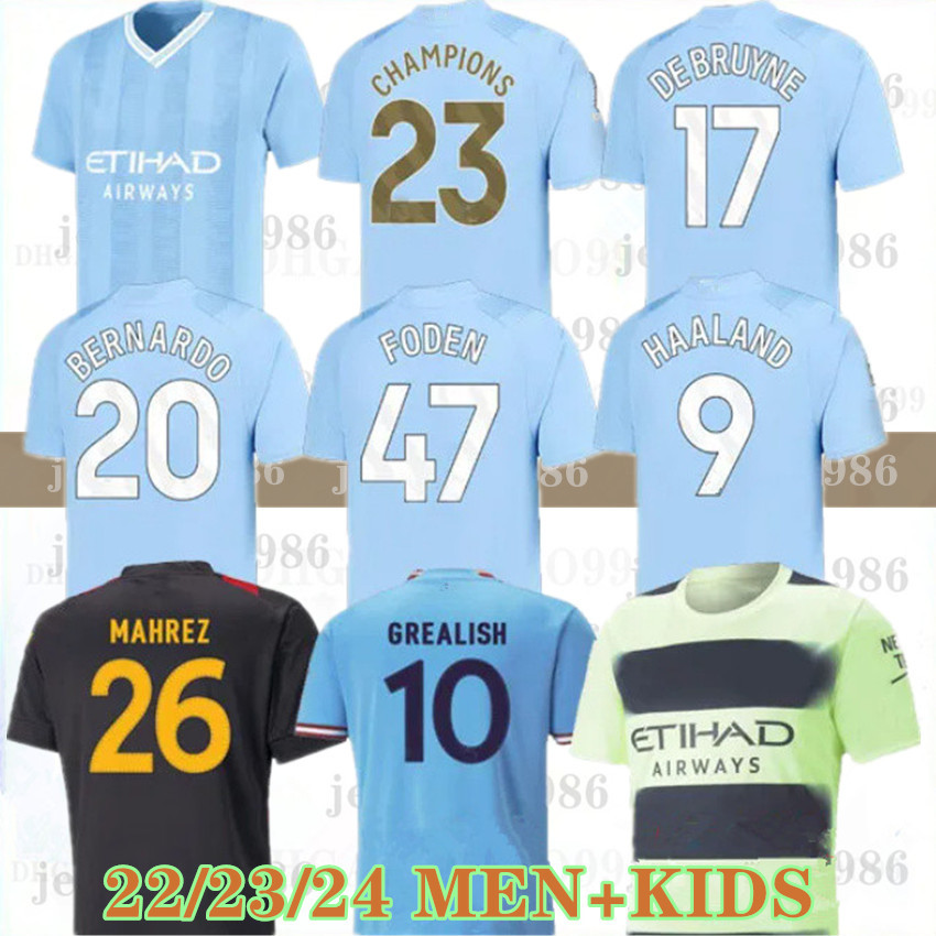 23 24 HAALAND SOCCER JERSEYS 2023 2024 GREALISH STERLING MAHREZ player DE BRUYNE FODEN RODRIGO football tops shirt kids kit uniform 999, 2324 no name or number
23 24 HAALAND SOCCER JERSEYS 2023 2024 GREALISH STERLING MAHREZ player DE BRUYNE FODEN RODRIGO football tops shirt kids kit uniform 999, 2324 no name or number