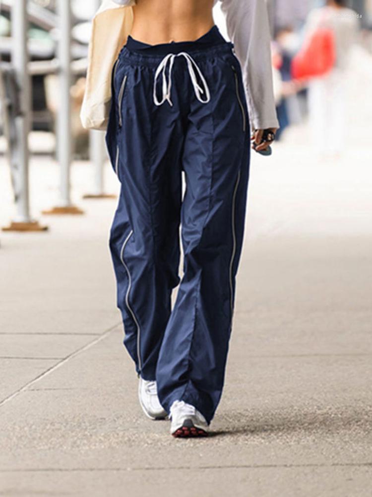 Women' Pants HOUZHOU Streetwear Casual Sweatpants Side Stripe Elastic Low Rise Straight Cargo Y2k Aesthetic Jogger Trouser Women Korean, Blue
Women' Pants HOUZHOU Streetwear Casual Sweatpants Side Stripe Elastic Low Rise Straight Cargo Y2k Aesthetic Jogger Trouser Women Korean, Blue