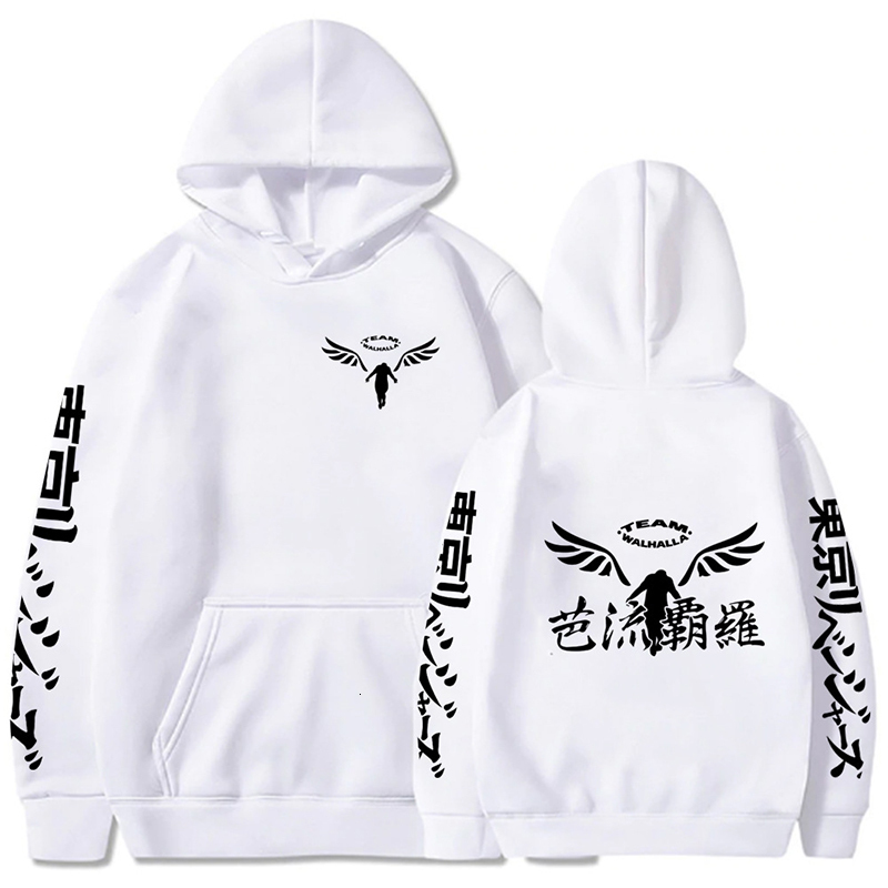 Men's Hoodies Sweatshirts Gambar Valhalla Tokyo Revengers Anime Cosplay Pullover Casual Graphic Printed Hoodie Cozy Tops 230602