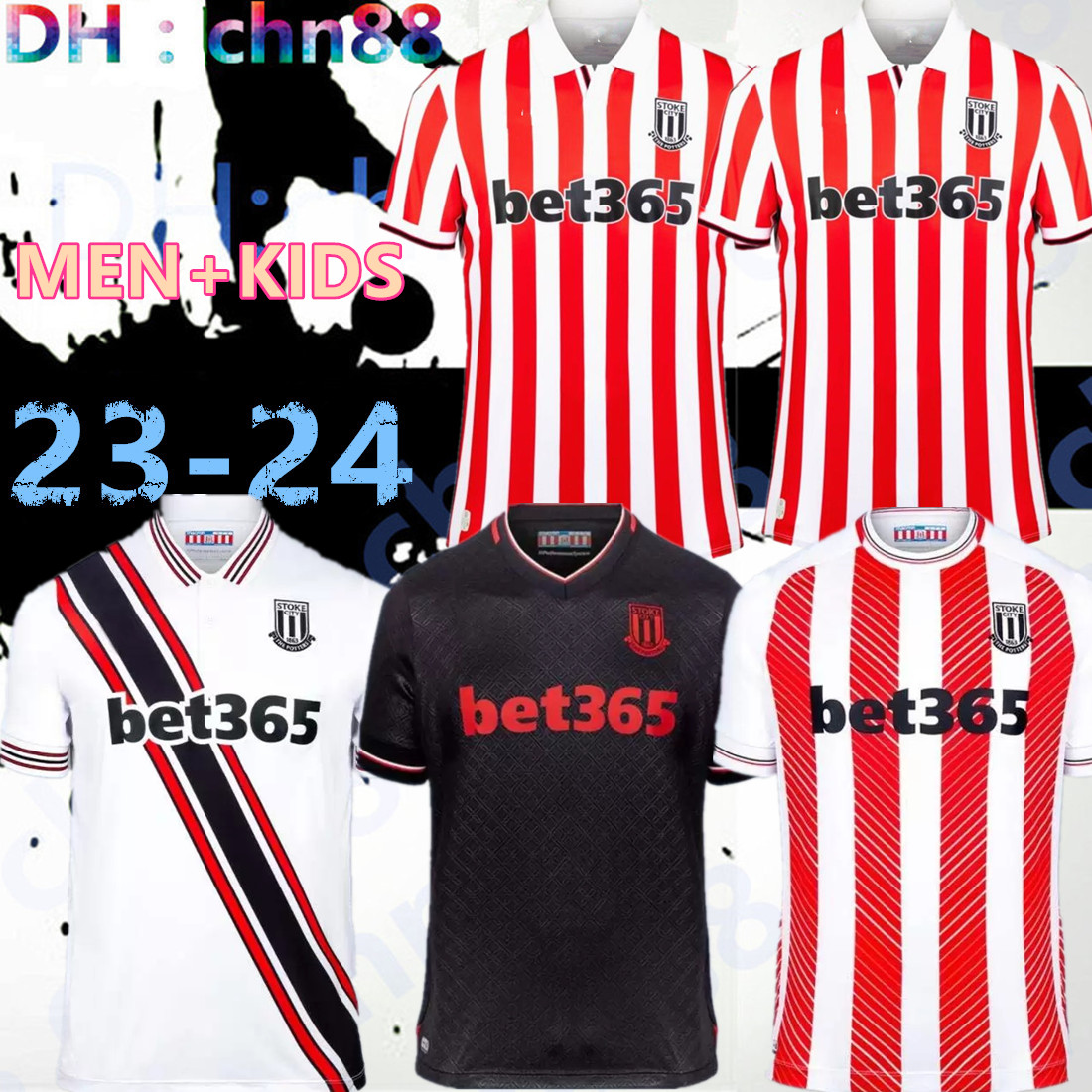 22 23 24 Stoke City MIKEL CAMPBELL soccer jerseys SMITH FLETCHER POWELL BROWN CLUCAS home Kits 2023 2024 Baker men kids kit Football Shirts Uniforms, 22-23 away
22 23 24 Stoke City MIKEL CAMPBELL soccer jerseys SMITH FLETCHER POWELL BROWN CLUCAS home Kits 2023 2024 Baker men kids kit Football Shirts Uniforms, 22-23 away